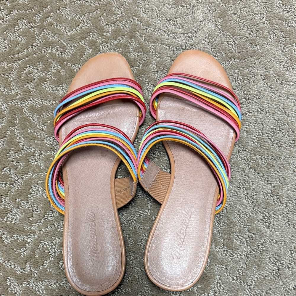 Madewell Multicolor Strappy Sandals